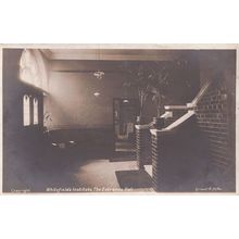 Whitefields Institute Oxford The Entrance Hall Old Postcard