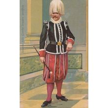 Sergente Della Guardia Svizzera Pontificia Italiy Military Uniform Army Postcard