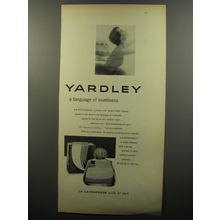 1953 Yardley Lavenesque Perfume Advertisement - Yardley a language of loveliness