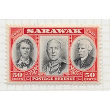 SARAWAK 1946 100 YEARS ISSUE CENTENARY 50c MINT MH SG148 148
