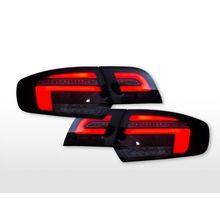 GLOHH GL-2x Set of 6 LED DRL Rear Lights Land Rover Defender Halo Smoke 90-16
