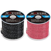 10 Gauge Marine Wire 10 AWG Marine Grade Wire Include 10 Gauge 30FT Red & 30FT B
