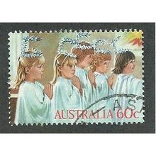 AUS 1986 60c 'CHRISTMAS' FINE USED (EBID34-159)