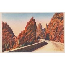 Calanches de Piana Corsican Piana Ajaccio Calanques Mountains Calvi Old Postcard