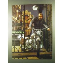 1985 David Mann Illustration - Breaking In