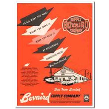 BOVAIRD SUPPLY COMPANY 1959 Want what where when oilfield vintage ad