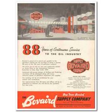BOVAIRD SUPPLY COMPANY 1959 88 years continuous service oil vintage ad