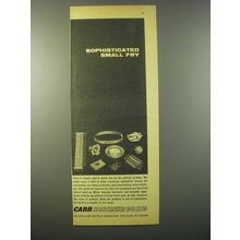 1965 Carr Fastener Co Ltd Ad - Sophisticated small fry
