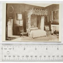 vintage postcard Holyrood House, Lord Darnleys Bedroom