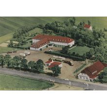 Treffpunkt Motel Hotel Hannover German Aerial Postcard
