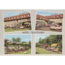 Motel Treffpunkt Hotel Hannover Rare German Postcard
