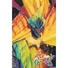 Luton Carnival Bird Of Paradise 1998 Postcard