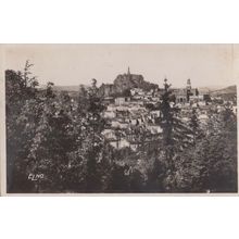 Le Puy Paysage Sur La Ville French Haute Loire incl Postmark Antique Postcard