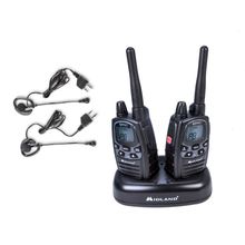 PAREJA DE WALKIE MIDLAND G7 PRO + CARGADOR + AURICULARES DE PALO CON VOX