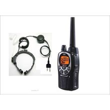WALKIE TALKIE MIDLAND GXT1000 + LARINGOFONO CON PTT GRANDE 5W GRAN ALCANCE
