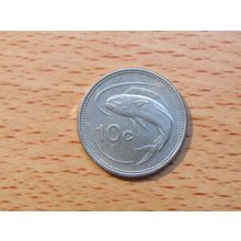 Malta 1998 10 Cents Coin