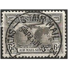 Australia 1931 SG139 6d Sepia AIR Fine Used .. ..