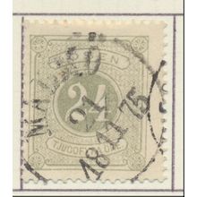 Sweden Stamp Scott #J8, Used, Malmo 1875 Cancel