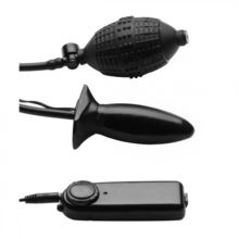 The Butt Balloon Inflatable Vibrating Anal Plug Vibrator Vibe Ass Play Trinity M