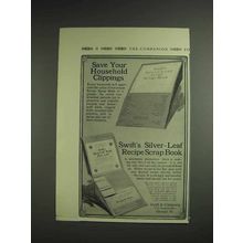 1914 Swift & Company Meat Ad - Recipe Scrap Book