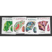 AUS 1973 U/M 'MINERALS' (4v) (EBID65-063)