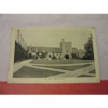 ST. CROSS, WINCHESTER. HAMPSHIRE COUNTY COUCIL SCHOOL ATTENDANCE card/