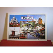multiview, PARIS, FRANCE used postcard 2004? pm =