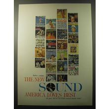 1960 RCA Victor Records Advertisement - The new Sound America Loves Best