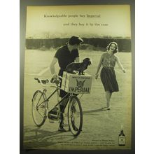 1960 Hiram Walker Imperial Whiskey Ad - Knowledgeable people buy