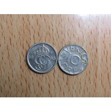 Sweden 1986 10 Ore Coin