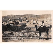Cana of Galilee : a photo-style postcard view