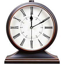Vintage Mantle Clock for Table Decor,Modern Desk Clock Battery Operated for Livi