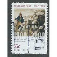 AUS 2009 55c (S/A) '200TH ANN OF AUST POST- NICHOLLS ' FINE USED (EBID35-936)