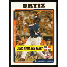 2005 Topps Baseball David Ortiz Home Run Derby