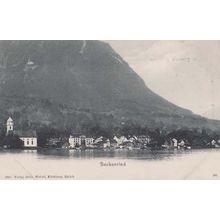 Brigue Vue Generale et Le Massif Du Simp Switzerland Swiss Real Photo Postcard