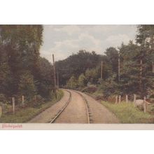 Bokebergsslatt Railway Train Track Skane County Swedish Antique Sweden Postcard