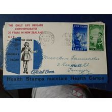New Zealand girls life brigade wellington postmark cover 1958