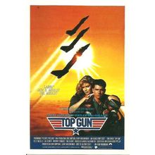 Cinema TOP GUN Tom Cruise Poster Art Postcard (XX 900/115)