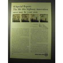 1964 United States Steel Ad - Highway Innovation