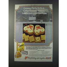 1981 Nabisco Triscuit Crackers & Kraft Cheese Ad