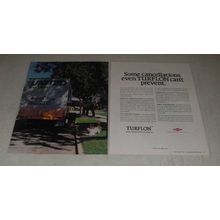 1987 Dow Turflon Ad - Some Cancellations Even Turflon can't prevent