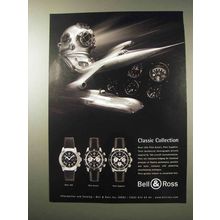 2004 Bell & Ross Diver 300, Pilot Acrylic Watch Ad