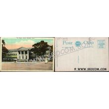 CT Norwalk Postcard The Royal James Street Scene w/Trolley Tracks ct_box4~2248
