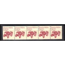 2127 7.1c Tractor Fine MNH Dry Gum PNC 1/5 X0663