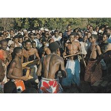Giriama Dancers Mombassa Africa Postcard