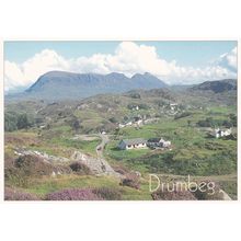 Drumbeg Sutherland Aerial Postcard