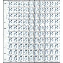 1804, MNH 18¢ Misperf Shift Error In Complete Sheet of 100 - Stuart Katz