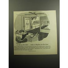 1957 Bigelow Carpets Advertisement - Customs