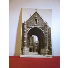 ERPINGHAM GATE, NORWICH CATHEDRAL, NORFOLK. unused antique postcard by Judges =