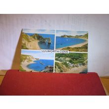 multiview, LULWORTH COVE, DORSET unused postcard by J. Salmon =